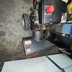 Craftsman 26” Snowblower Self Propelled Dual Stage 