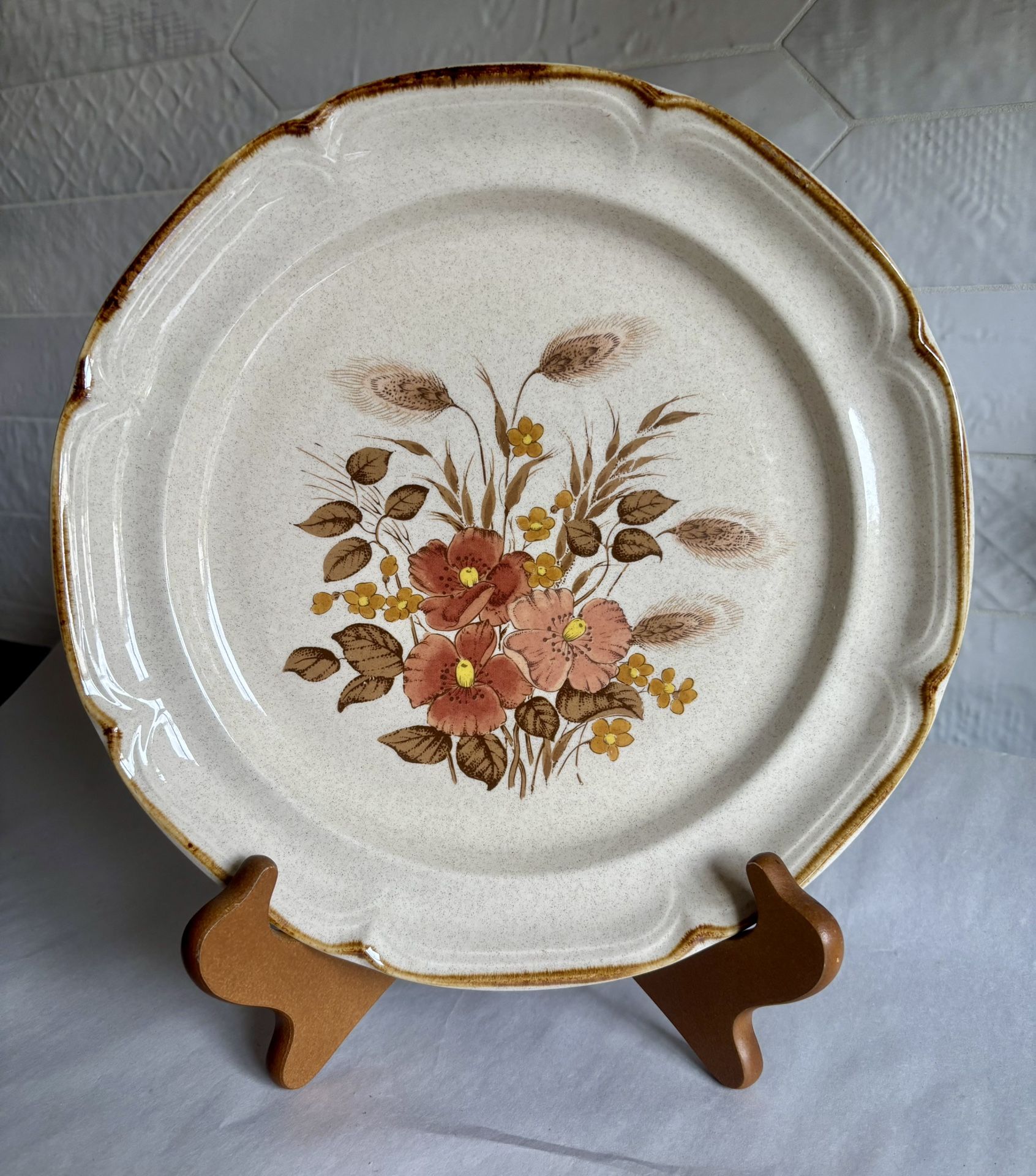 Set Of 4 Vintage International Endura Collection Dinner Plates