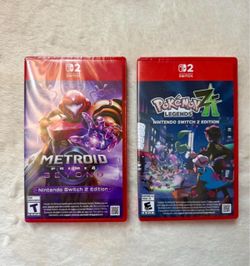 Metroid Prime 4 Beyond & Pokémon Legends Z-A Nintendo Switch 2
