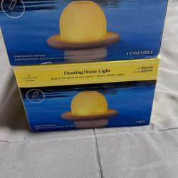 Ashland Summer Floating Dome Lights - Set of 2x$30