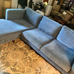 Navy Couch 