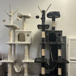 Cat Tree 54” Cat Tower Cat Condo House with Scratching Posts $60 each