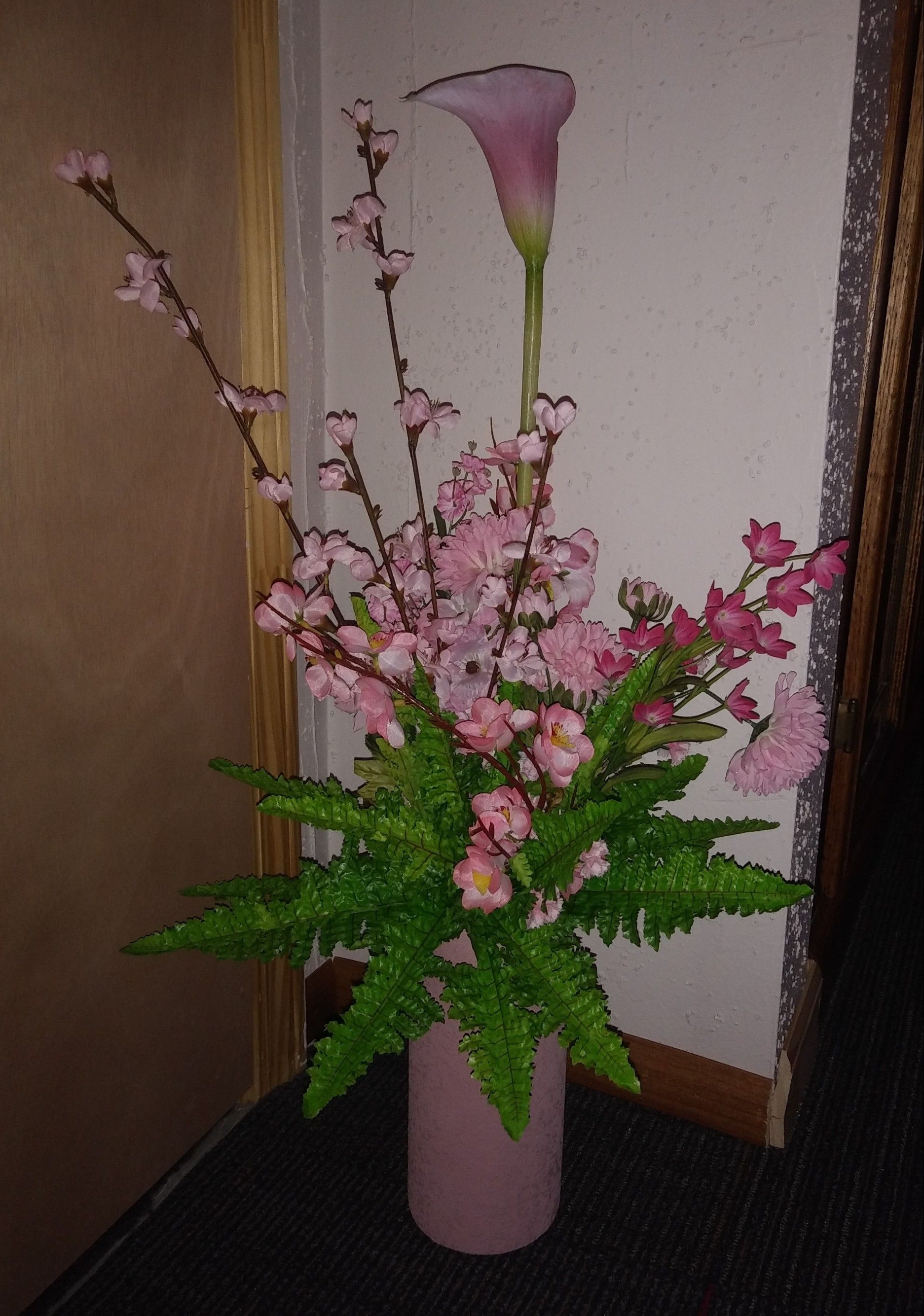 Beautiful flowers in beautiful vase