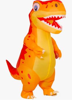 Dinosaur inflatable costume adult