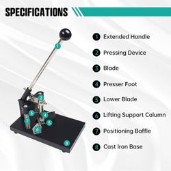 IRONWALLS Corner Rounder Punch Heavy Duty