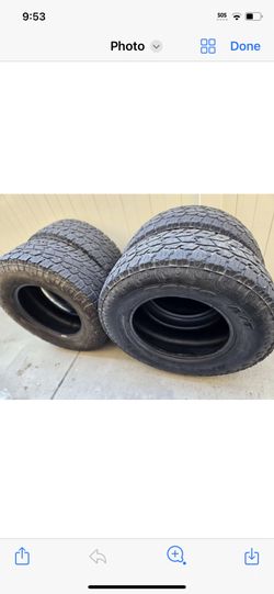 Tires, Set Of 4