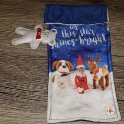 "As This Star Shines Bright" Felt Holiday/Christmas Stocking