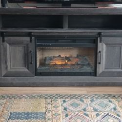 Tv stand/Fireplace