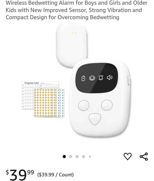 Wireless Bed Wetting Alarm (NEW)