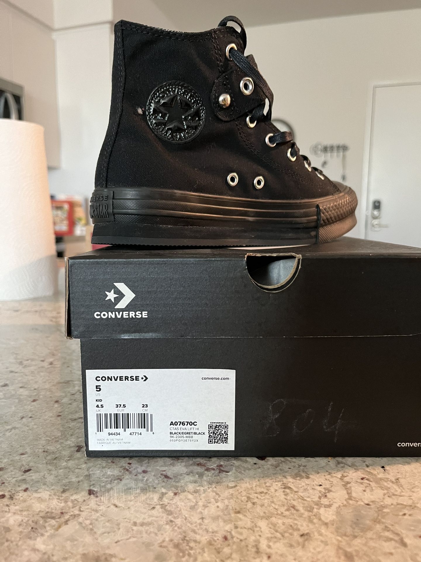 Converse Ctas Black Leather Converse Converse CHUCK TAYLOR ALL