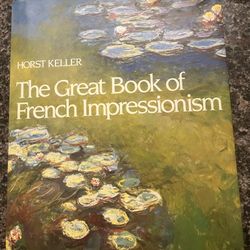 The Great Book of French Impressionists 1987 HC (LN) DJ (G)