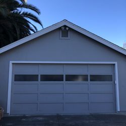 Garage Door 16 Feet + Tracks + LiftMaster Gate Opener