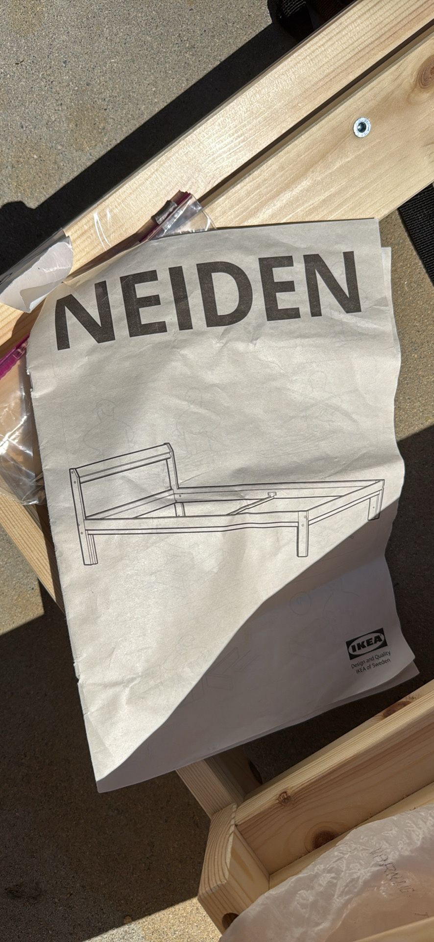 Twin Bed Frame From IKEA