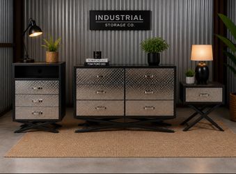 Metal diamond plated dresser / delivery 🚚