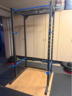 🔥Power Cage / Squat Rack with Pull-Up Bar – Heavy Duty