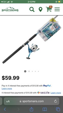 Fishing Rod With Tacklebox