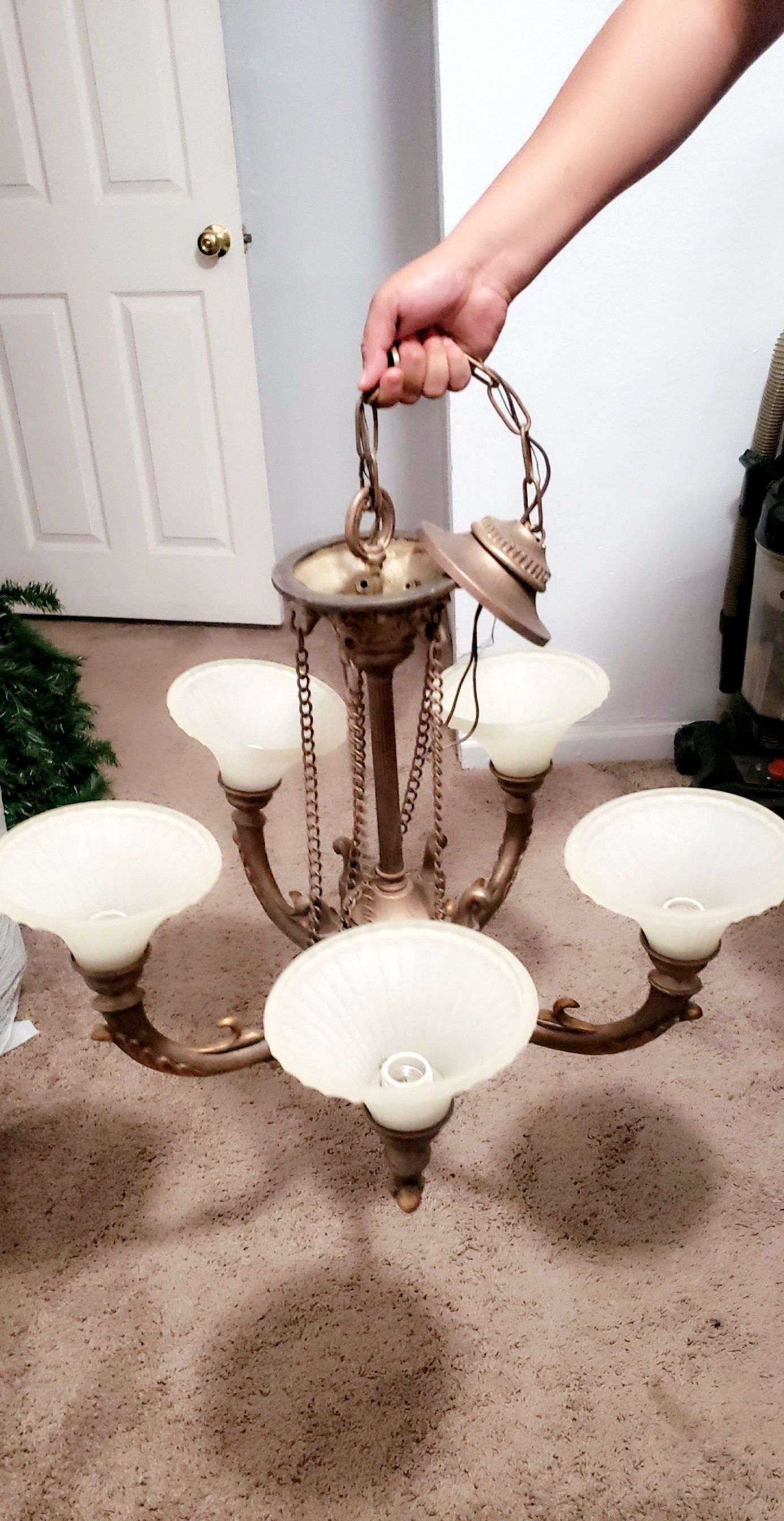 2 Different Chandeliers