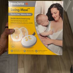 Medela Swing Maxi Hands free Breast Pump + 100 Milk Storage Bags (bonus Item)