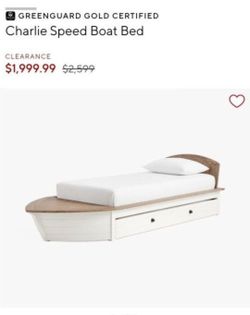 Twin trundle boat bed