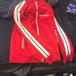Red palm angels jacket size small
