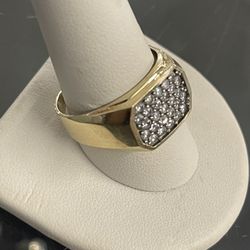 Gold Ring 14k W/CZ