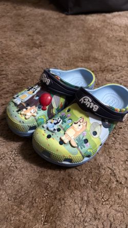 Bluey crocs size 13c