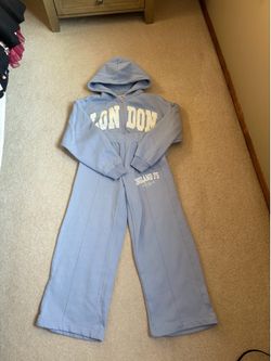 ZARA “london” zip-up and sweatpants