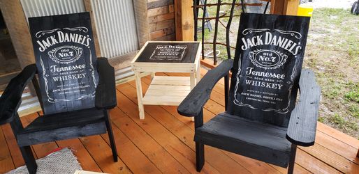 Jack Daniel's Adirondack style chair