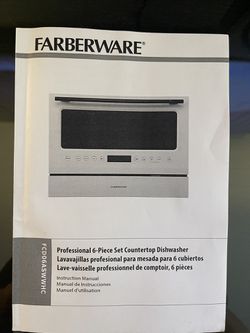 Farberware Countertop Dishwasher, Open Box/Brand New for Sale in