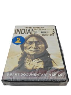 The Great Indian Wars: 1(contact info removed) DVDs NEW & Sealed