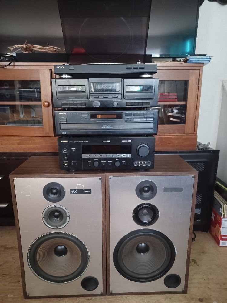 COMPLETE VINTAGE STEREO SYSTEM $800 FINAL PRICE