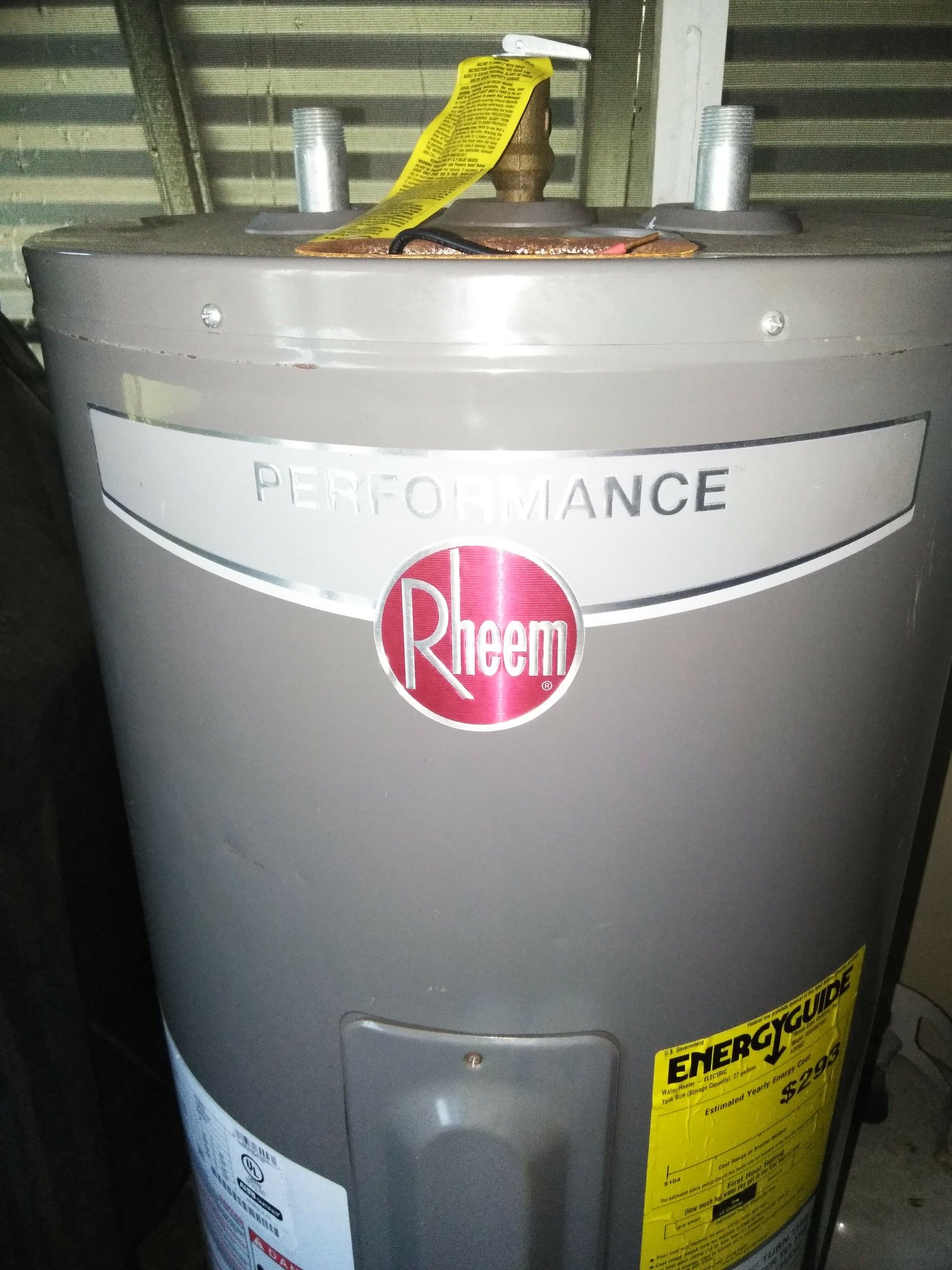 30 gallon hot water tank