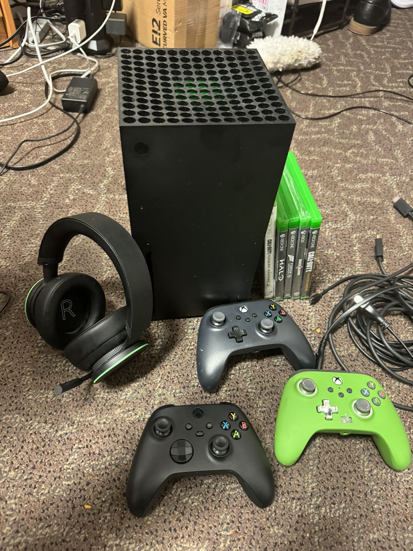 Xbox Series X With Games