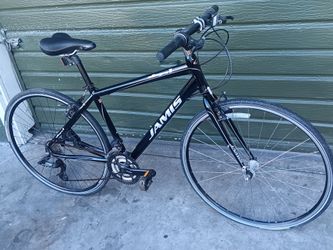 Hybrid bicycle aluminum frame
