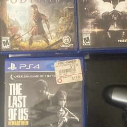 PS4 and games bundle