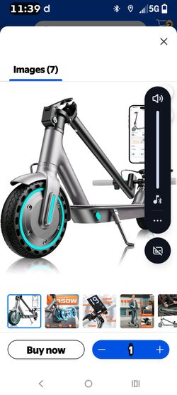 Electric scooter 350 volts 19 mile an hour