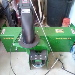 John Deere 44" Snowblower For Series 100 And Series 200 Tractors