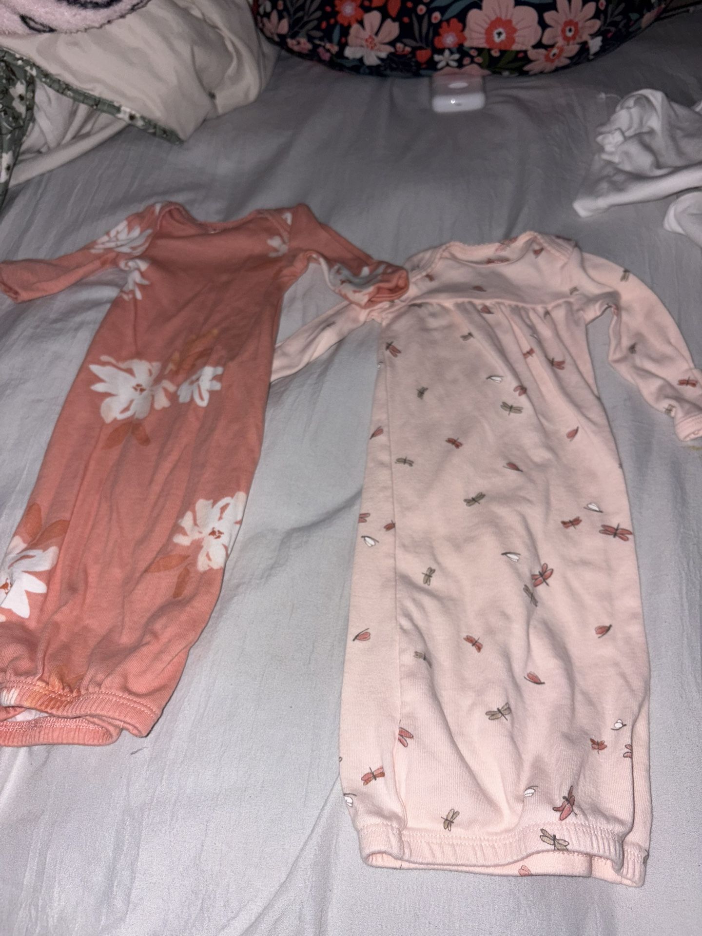 Premie Babygirl Night gowns