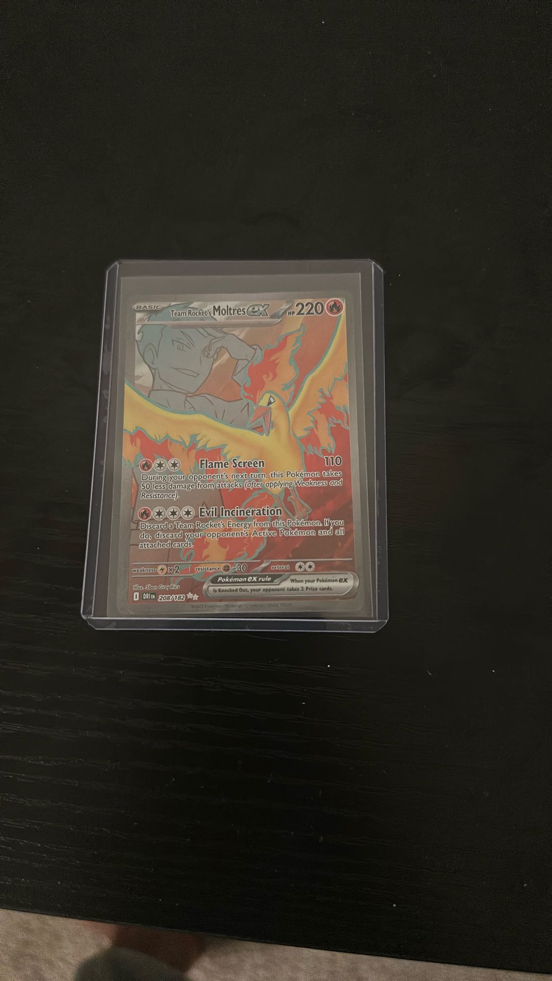 Team Rockets moltres EX