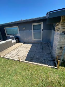 concrete base