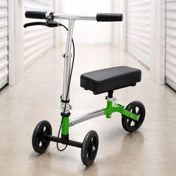 KneeRover G2 Knee Walker Steerable Knee Scooter Green Mobility Aid