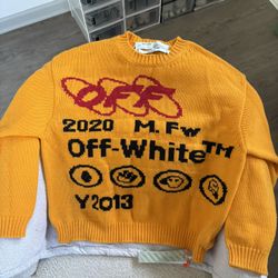 OFF WHITE RARE SWEATER SIZE M 