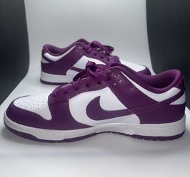 Nike Dunk Low Retro Size 10 White/Viotech/White SKU DV0833-107