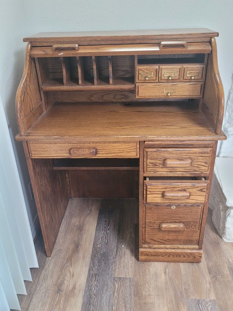 Antique Rollup Desk