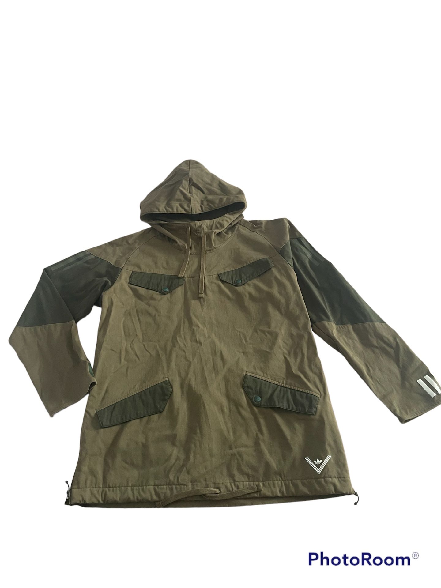 Adidas white mountaineering pullover discount
