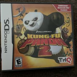 ANintendo DS Dream works Kung Fu Panda 2