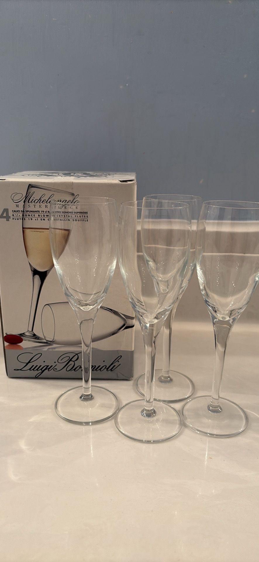 New Michael Angelo Champagne, Flutes