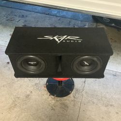 SKAR SDR DUAL 12” Subs