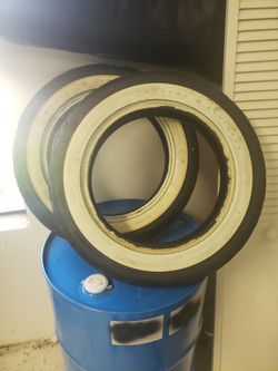 Harley Davidson Tires Set Of 2 (Two) Dunlop D402 Series