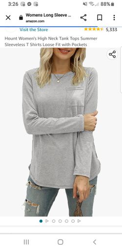 Womens Long Sleeved Top